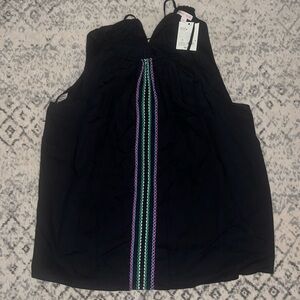 2X Knox Rose Sleeveless Blouse